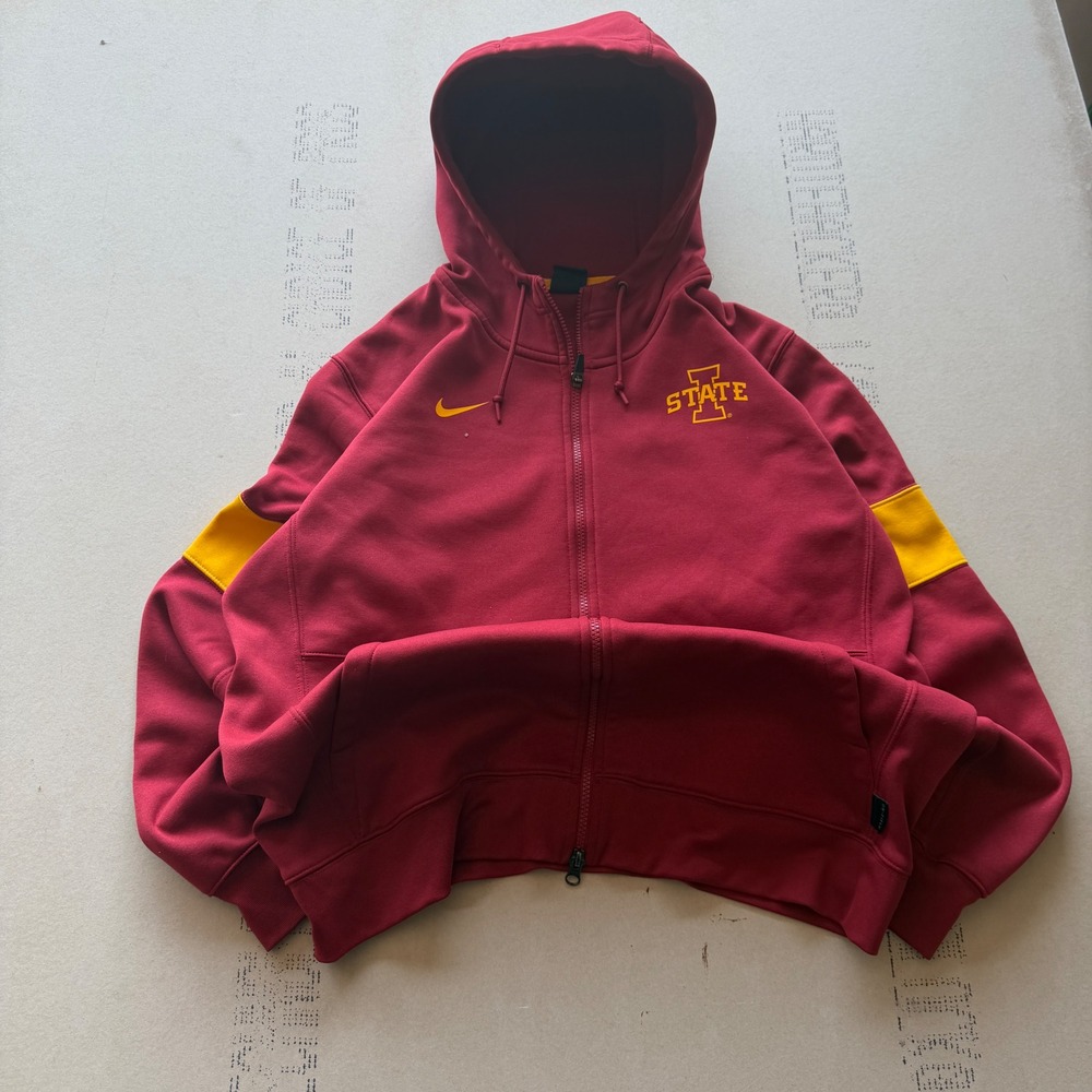 Y2K‎ Nike Iowa State University Therma Fit Full Zip Hoodie